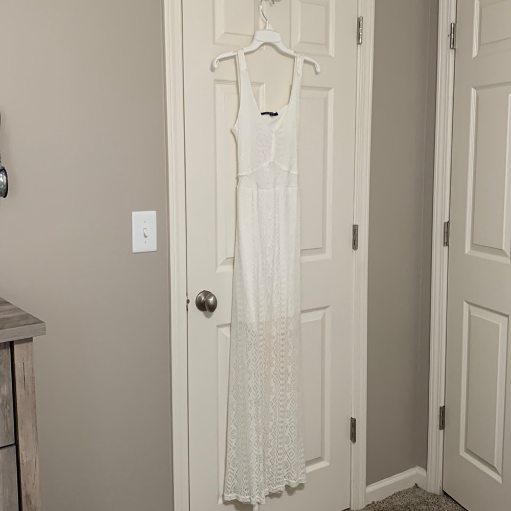 Long white sundress
